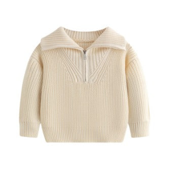 Children's Sweater Baby Cotton Jacquard Sweater 2 HS Code 6110200090 HS Code 6110200011 - Customized Item