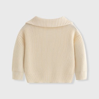 Children's Sweater Baby Cotton Jacquard Sweater 2 HS Code 6110200090 HS Code 6110200011 - Customized Item
