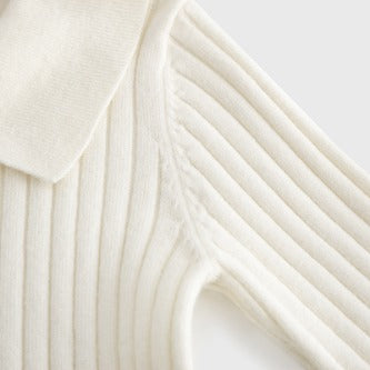 Children's Sweater Baby Cotton Polo Lapel HS Code 6110200090 HS Code 6110200011 - Customized Item