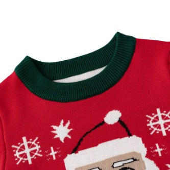 Children's Christmas Sweater Baby Cotton Jacquard Sweater, Cute HS Code 6110200090 HS Code 6110200011 - Customized Item