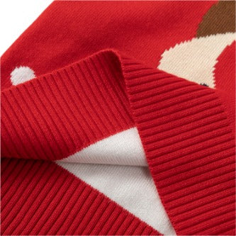 Children's Christmas Sweater Baby Cotton Jacquard Sweater 3 HS Code 6110200090 HS Code 6110200011 - Customized Item
